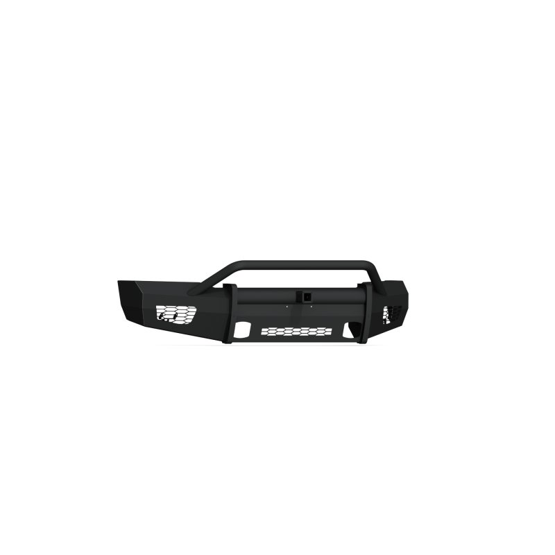 Road Armor 18-20 Ford F-150 Vaquero Front Bumper w/Pre-Runner Guard 2in Receiver - Tex Blk