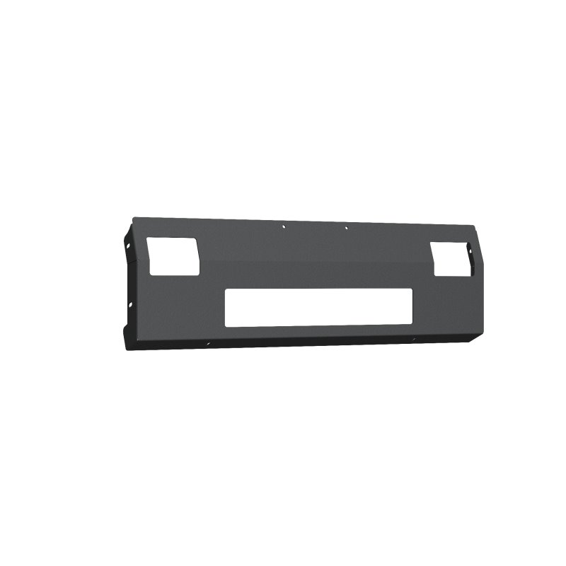 Road Armor 99-07 Ford F-250/F-350 Vaquero Front Non-Winch Plate - Tex Blk