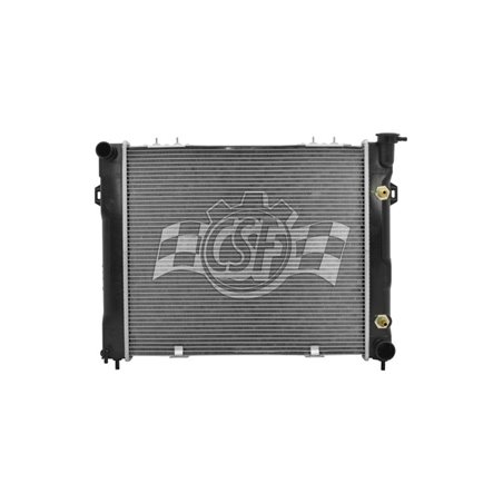 CSF 93-98 Jeep Grand Cherokee 5.2L OEM Plastic Radiator