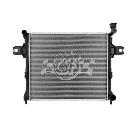 CSF 07-10 Jeep Commander 3.7L OEM Plastic Radiator