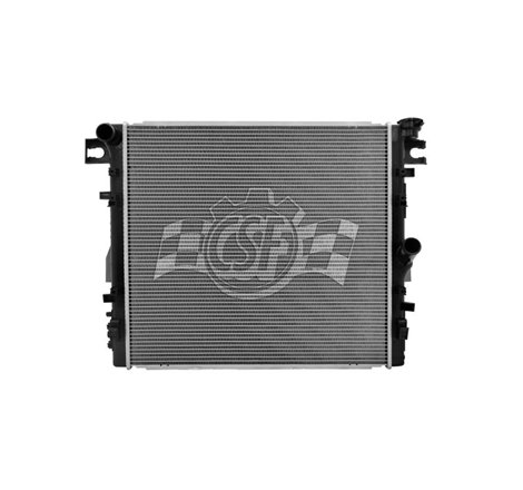 CSF 12-18 Jeep Wrangler 3.6L OEM Plastic Radiator