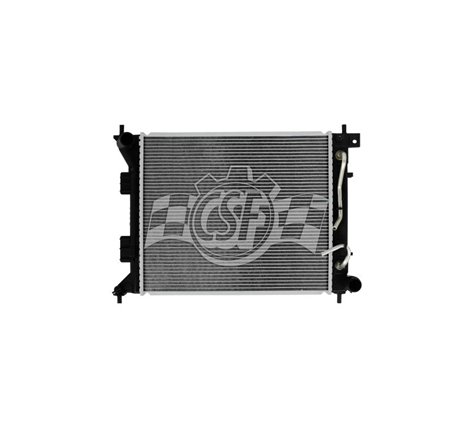 CSF 14-16 Kia Forte Koup 1.6L OEM Plastic Radiator