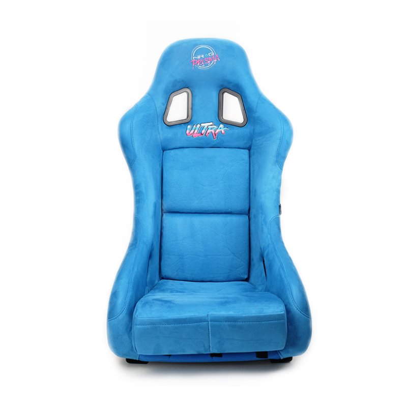 NRG FRP Bucket Seat ULTRA Edition - Medium (Blue Alcantara/Pearlized Back)