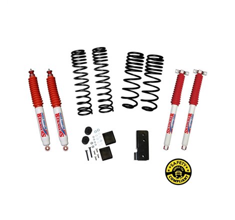 Skyjacker 07-18 Jeep Wrangler JK 2 Door 2WD/4WD Long Travel 2in-2.5in Lift Kit w/Hydro 7000 Shocks