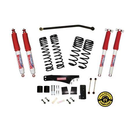 Skyjacker 07-18 Jeep Wrangler JK 2 Door 2WD/4WD Long Travel 3.5in-4in Lift Kit w/Hydro 7000 Shocks