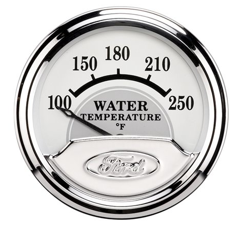 Autometer Ford Masterpiece 2 1/16in Electronic 100-250F Water Temp Gauge