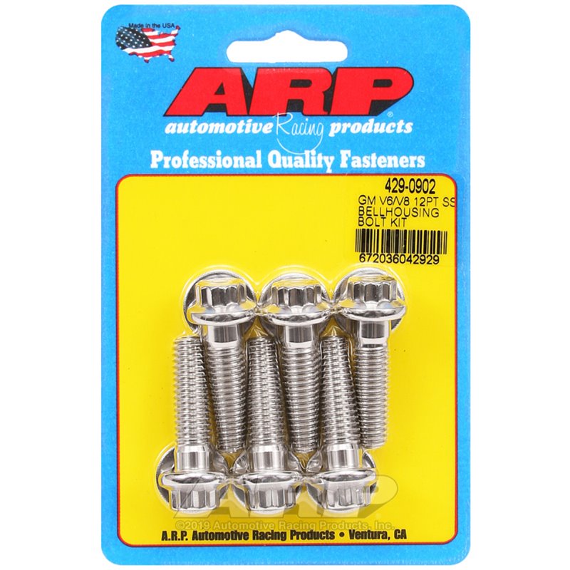 ARP GM V6/V8 SS 12pt Bellhousing Bolt Kit