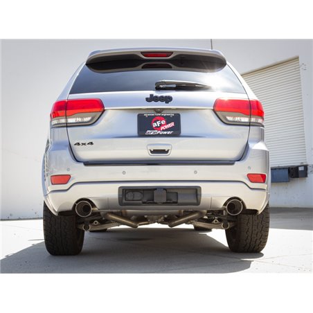 aFe Vulcan Series 2.5in 304SS Cat-Back Exhaust 11-19 Jeep Grand Cherokee (WK2) 5.7L w/ Polished Tips