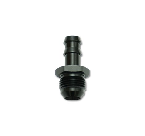 Vibrant Male -10AN to 5/8in Hose Barb Straight Aluminum Adapter Fitting