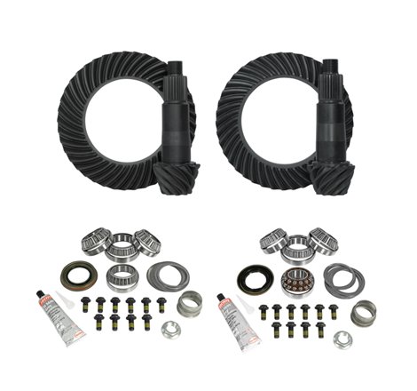 Yukon Gear & Install Kit Package for Jeep Rubicon JL/JT w/ D44 Front & Rear in a 5.13 Ratio