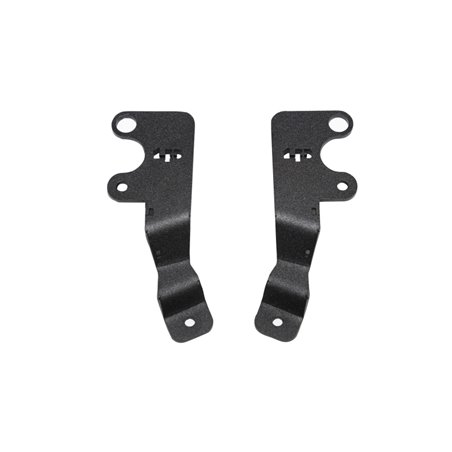 LP Aventure 13-17 Subaru Crosstrek Hood Light Brackets - Powder Coated (Pair)