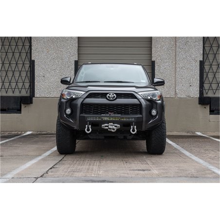 Road Armor 14-21 Toyota 4Runner Stealth Fr Low Profile Hidden Winch Bumper w/30in Single Row Light