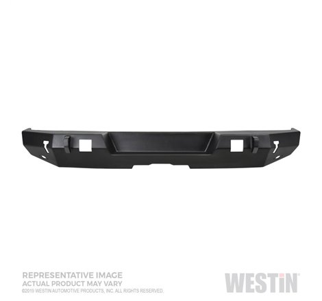 Westin 2020 Jeep Gladiator WJ2 Rear Bumper - Textured Black