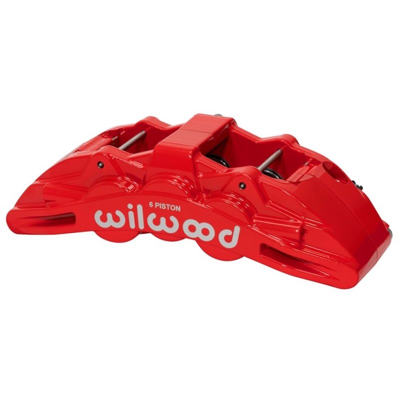 Wilwood Caliper Red SX6R 4.04in Piston 1.25in Disc