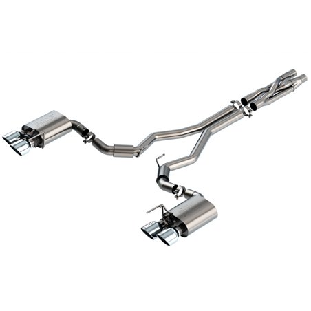 Borla 2020 Ford GT500 5.2L AT 3in ATAK CatBack Exhaust w/ Chrome Tips