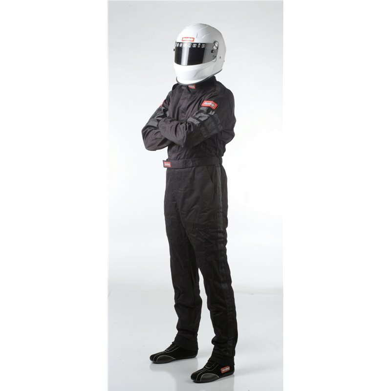 RaceQuip Black SFI-1 1-L Suit - Small