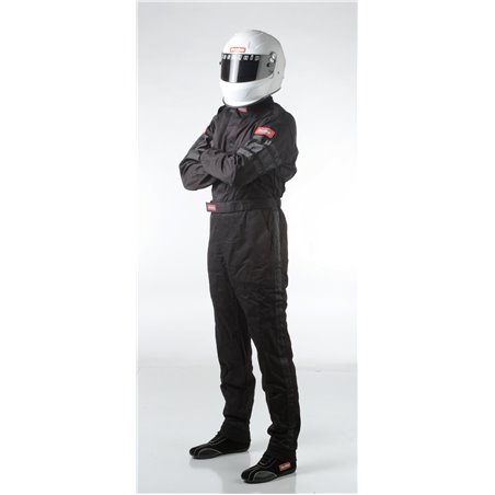 RaceQuip Black SFI-1 1-L Suit - Small