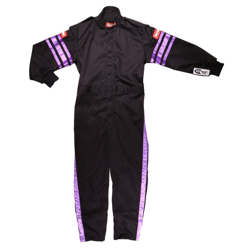 RaceQuip Purple Trim SFI-1 JR. Suit - KSmall