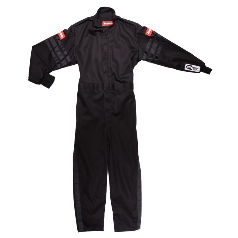 RaceQuip Black Trim SFI-1 JR. Suit - KXL