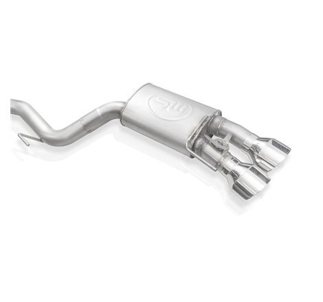 Stainless Works 2020 Ford GT500 Redline Catback H-Pipe Exhaust Factory Connect - Polished Tips