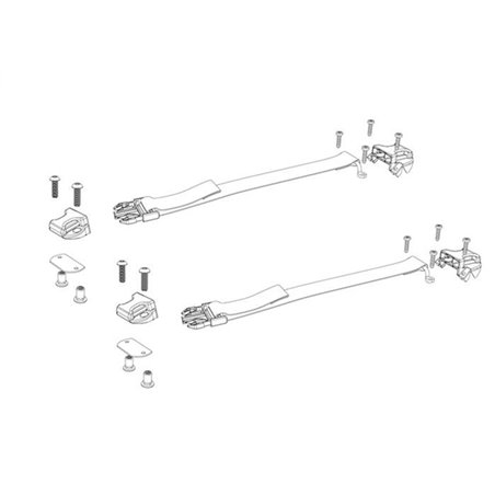 BAK BAKFlip Complete Buckle/Strap Kit (D Ring Replacement Kit)