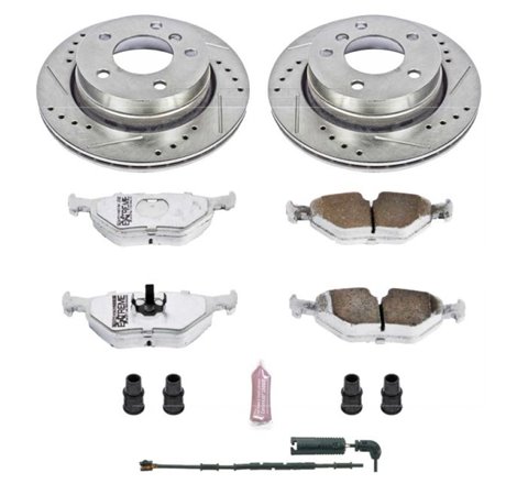 Power Stop 2000 BMW 323Ci Rear Z26 Street Warrior Brake Kit