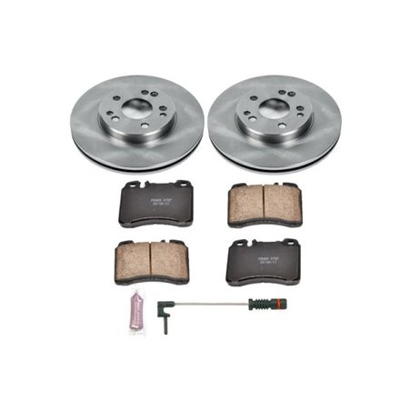 Power Stop 1993 Mercedes-Benz 400E Front Autospecialty Brake Kit