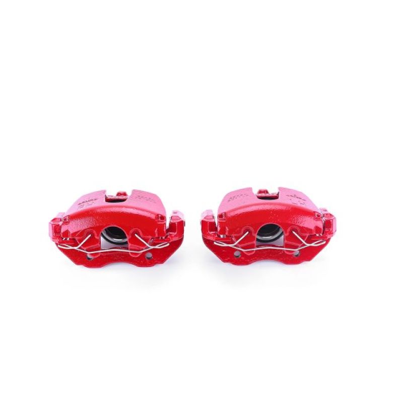 Power Stop 05-07 Ford Focus Front Red Calipers w/Brackets - Pair