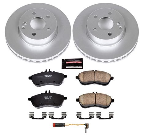 Power Stop 12-15 Mercedes-Benz C250 Front Z23 Evolution Sport Coated Brake Kit