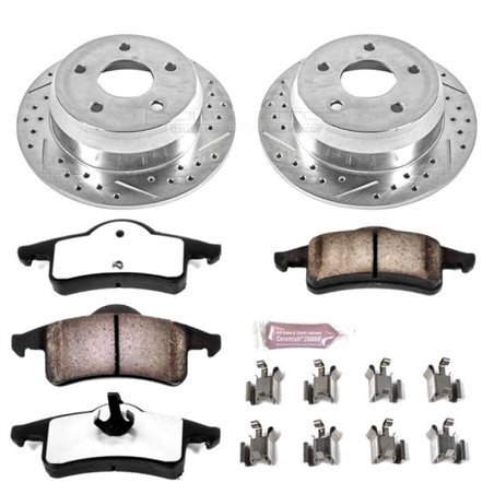 Power Stop 99-04 Jeep Grand Cherokee Rear Z36 Truck & Tow Brake Kit