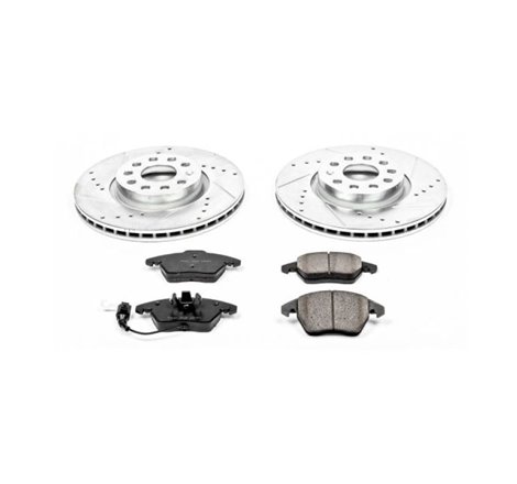 Power Stop 06-13 Audi A3 Front Z23 Evolution Sport Brake Kit