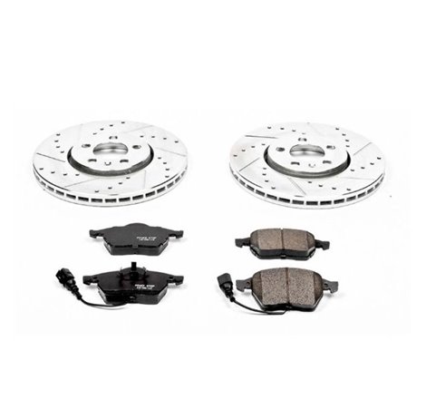 Power Stop 99-10 Volkswagen Beetle Front Z23 Evolution Sport Brake Kit