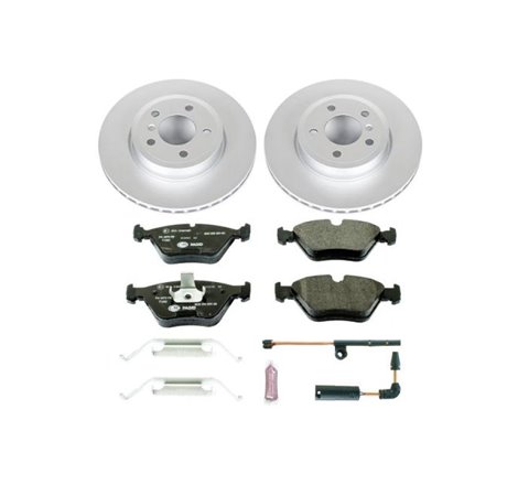 Power Stop 04-10 BMW X3 Front Euro-Stop Brake Kit