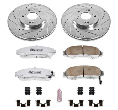 Power Stop 01-03 Acura CL Front Z26 Street Warrior Brake Kit