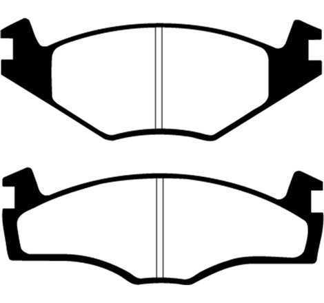 EBC 86-93 Volkswagen Cabriolet 1.8 Ultimax2 Front Brake Pads