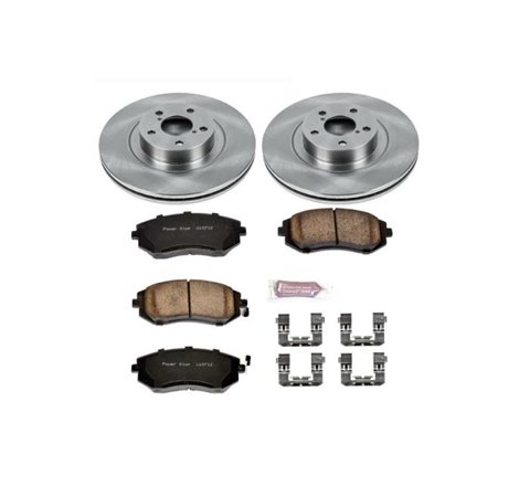 Power Stop 04-06 Subaru Baja Front Autospecialty Brake Kit