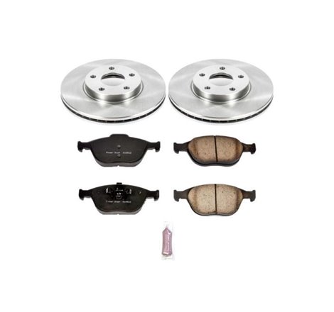 Power Stop 10-13 Ford Transit Connect Front Autospecialty Brake Kit