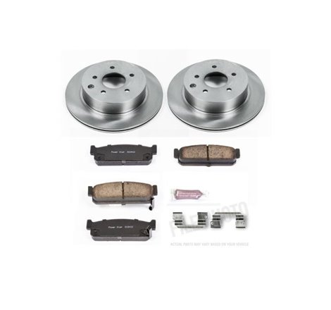 Power Stop 93-97 Infiniti J30 Rear Autospecialty Brake Kit