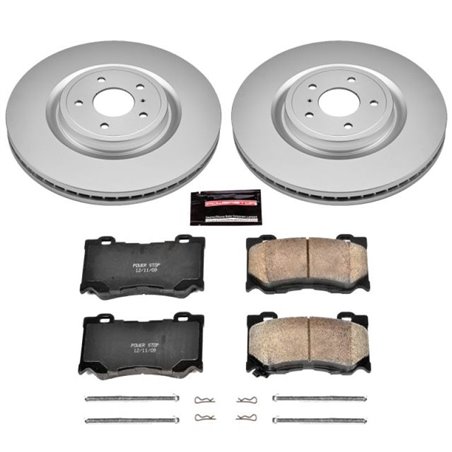 Power Stop 09-13 Infiniti FX50 Front Z17 Evolution Geomet Coated Brake Kit