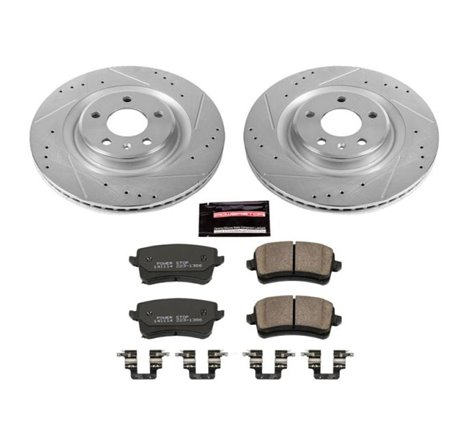 Power Stop 13-17 Audi Q5 Rear Z23 Evolution Sport Brake Kit