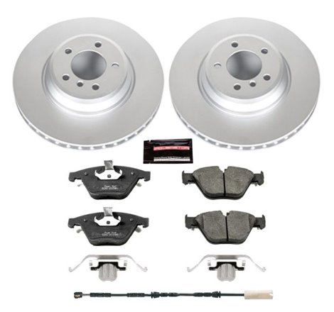 Power Stop 2011 BMW 335d Front Z23 Evolution Sport Coated Brake Kit