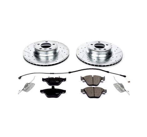 Power Stop 02-05 BMW 745i Front Z23 Evolution Sport Brake Kit