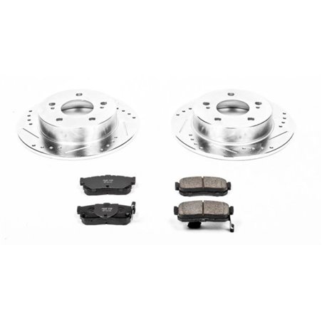 Power Stop 89-94 Nissan Maxima Rear Z23 Evolution Sport Brake Kit