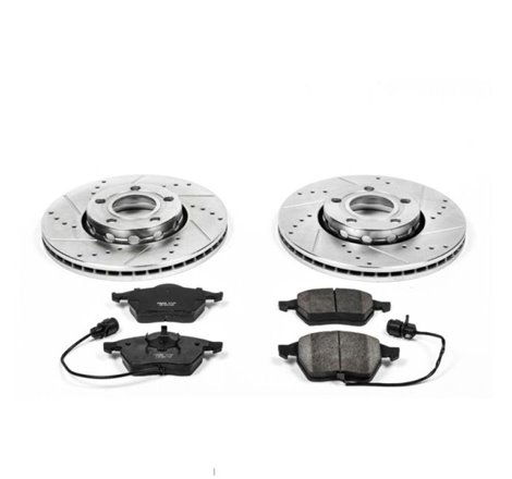 Power Stop 95-97 Audi A6 Front Z23 Evolution Sport Brake Kit