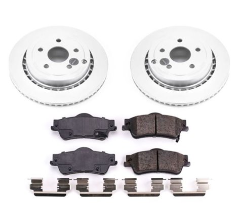 Power Stop 11-17 Chevrolet Caprice Rear Z17 Evolution Geomet Coated Brake Kit