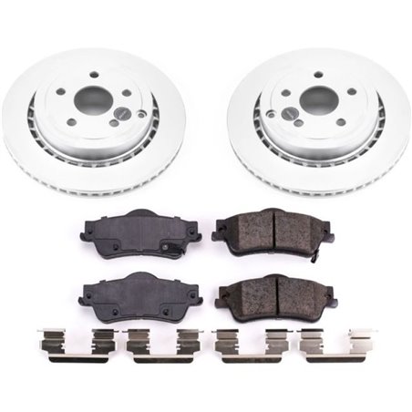 Power Stop 11-17 Chevrolet Caprice Rear Z17 Evolution Geomet Coated Brake Kit