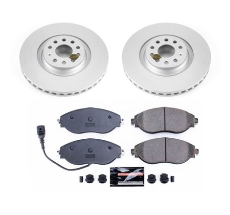 Power Stop 12-17 Volkswagen CC Front Z23 Evolution Sport Coated Brake Kit