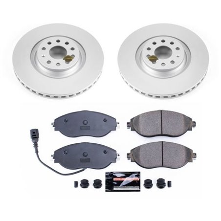 Power Stop 12-17 Volkswagen CC Front Z23 Evolution Sport Coated Brake Kit