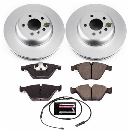 Power Stop 2011 BMW 535i xDrive Front Z23 Evolution Sport Coated Brake Kit