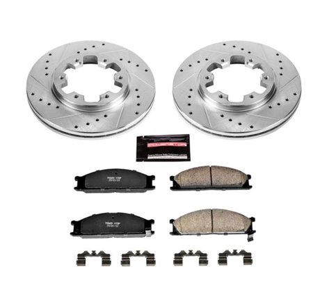 Power Stop 86-94 Nissan D21 Front Z23 Evolution Sport Brake Kit